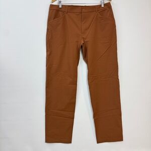 Rapha Technical Trousers Mens 38x31 Burnt Orange Cycling Commuter Pants
